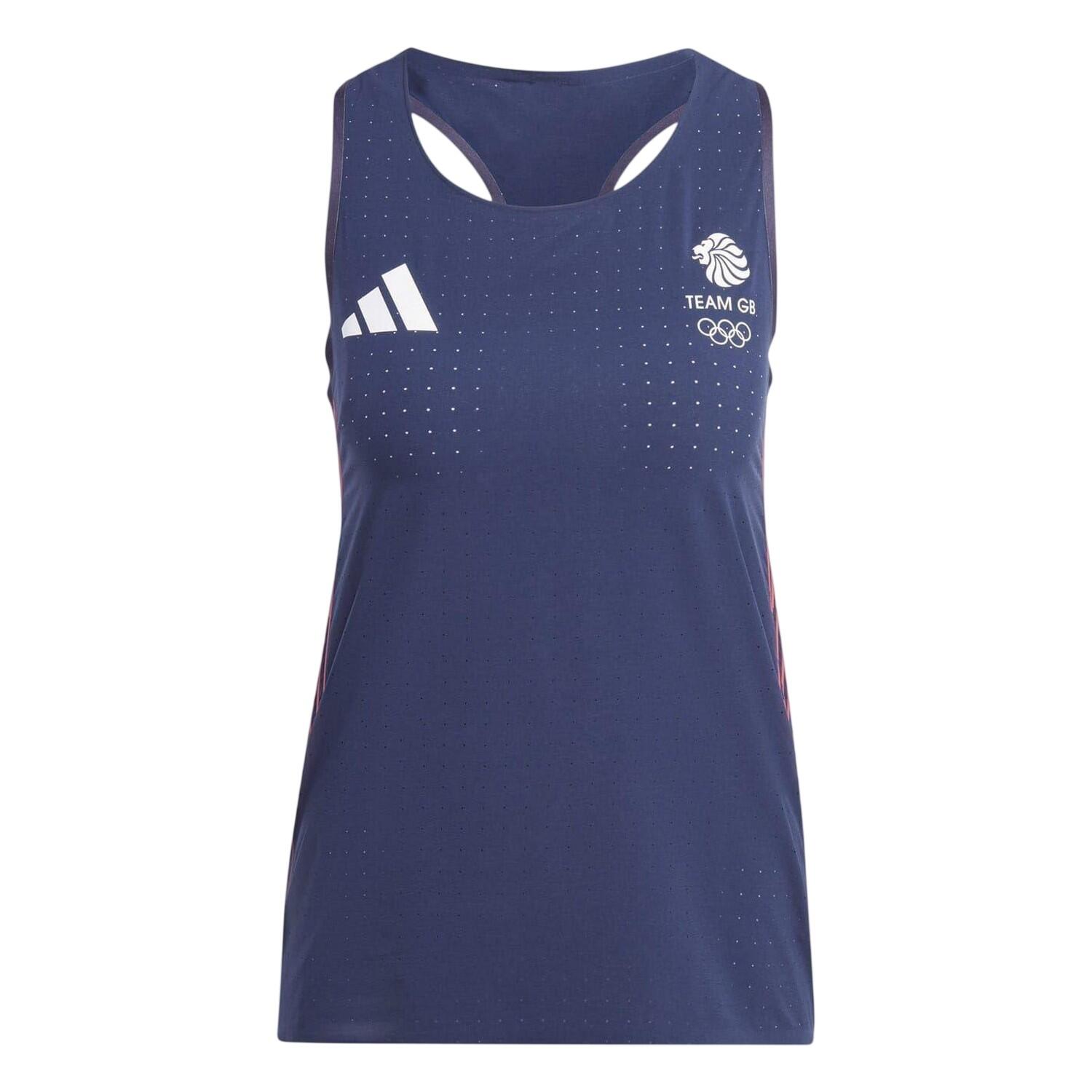 Adidas Womens/Ladies Adizero Team GB Running Tank Top