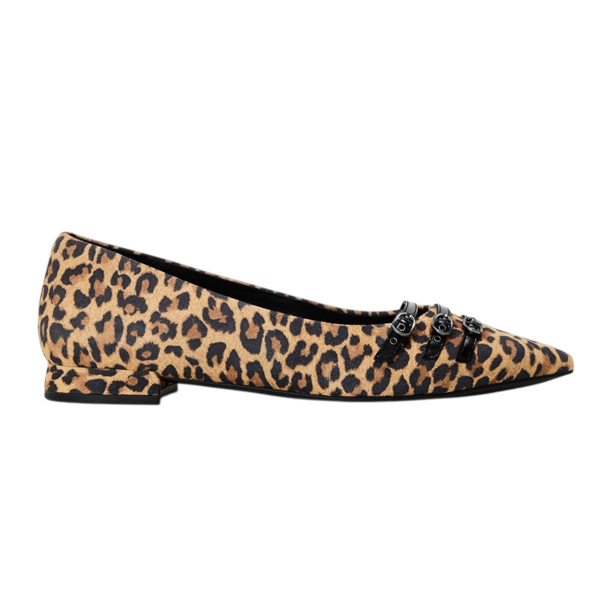 Clarks Womens/Ladies Sensa Leopard Print Suede Pumps