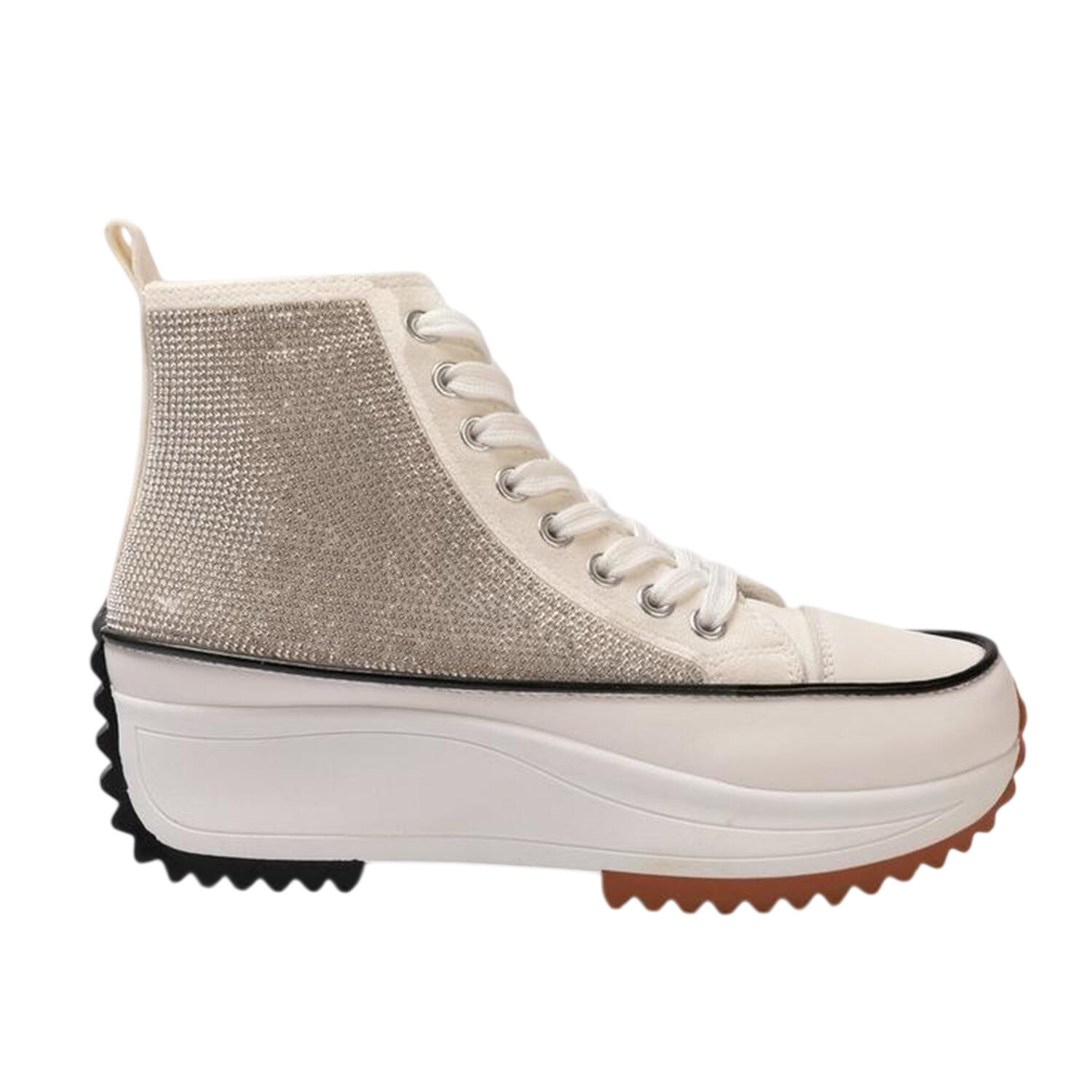 Firetrap Womens/Ladies Platform High Top Trainers
