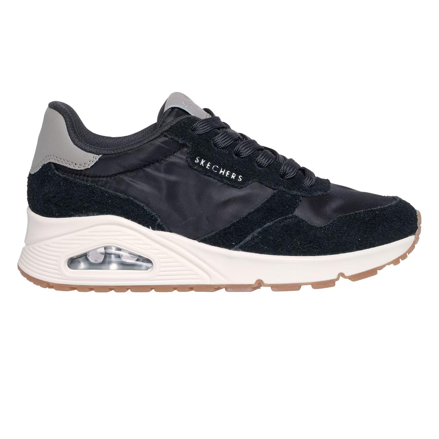 Skechers Womens/Ladies Uno Stand On Air Suede Mesh Trainers