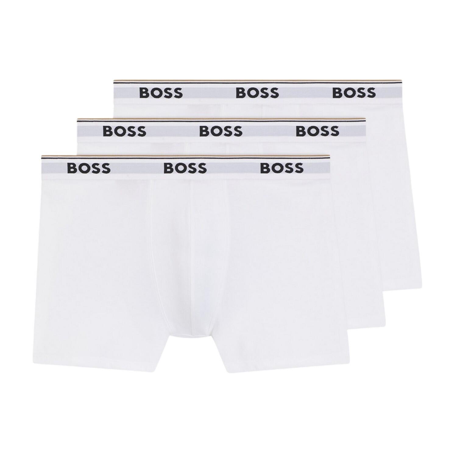 Boss Mens Logo Boxer Briefs (Pack of 3)