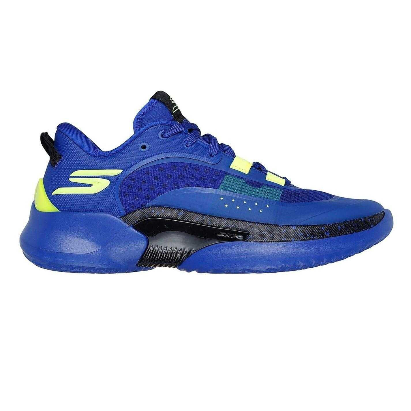 Skechers Mens Go Run Swirl Tech Speed Mesh Trainers