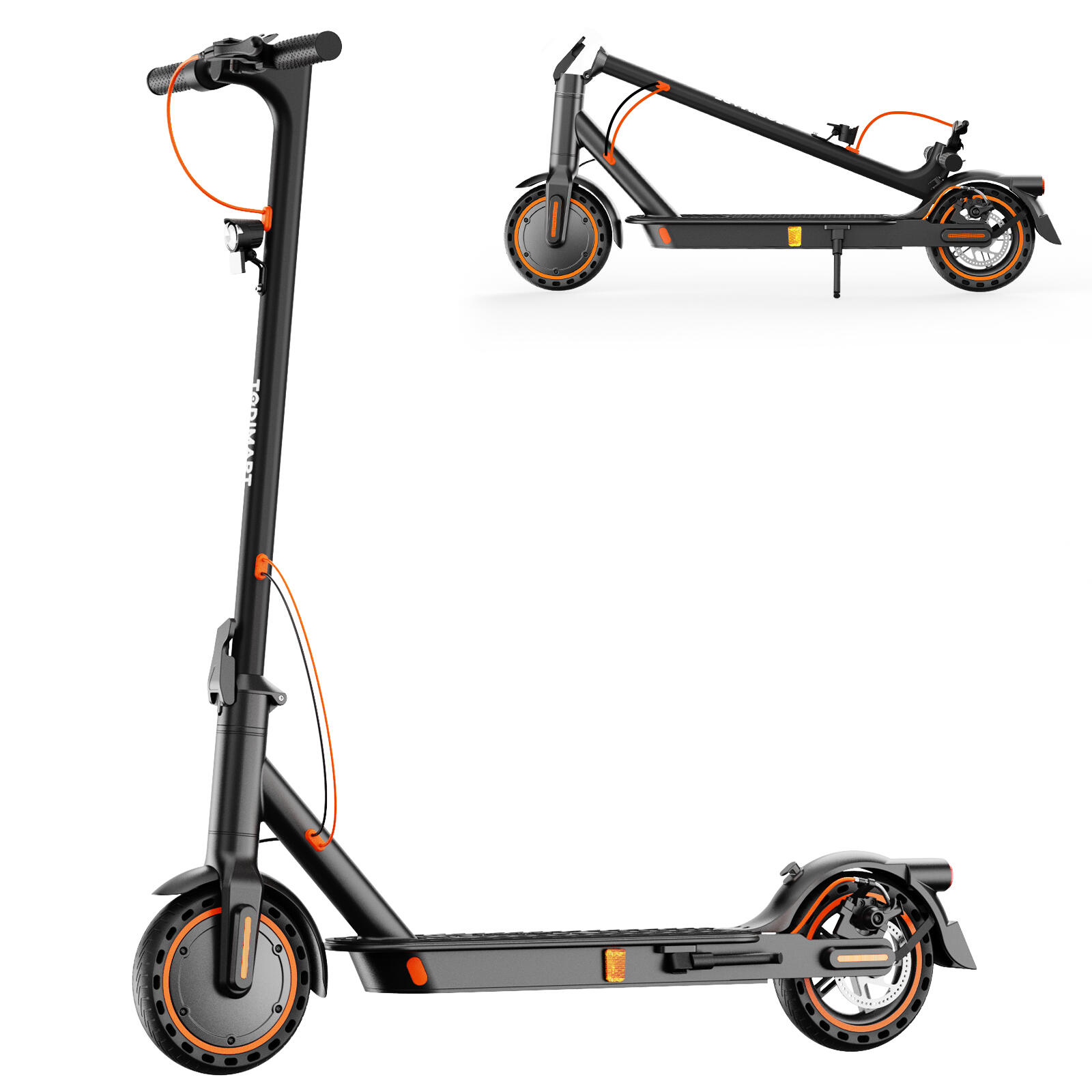 Trotinete elétrica TODIMART T3 – motor de 350 W, autonomia de 25 km