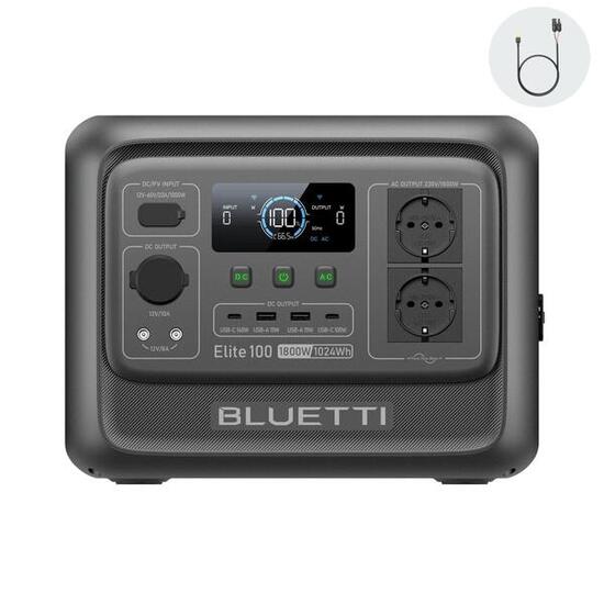 Elite 100 V2 Générateur Électrique Solaire 1024Wh Protection contre la canicule