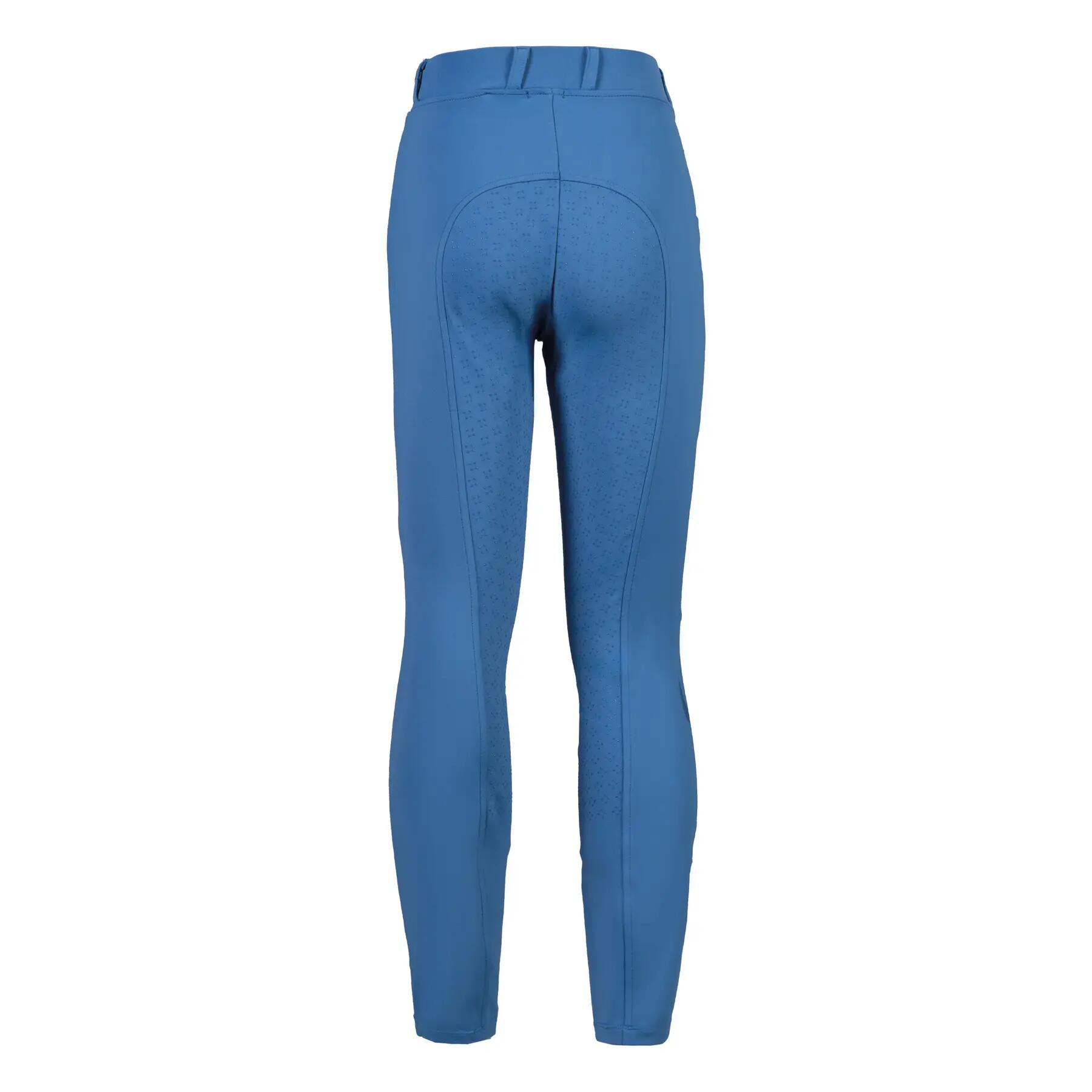 Legging équitation full grip fille HKM Kids Mia 3/4