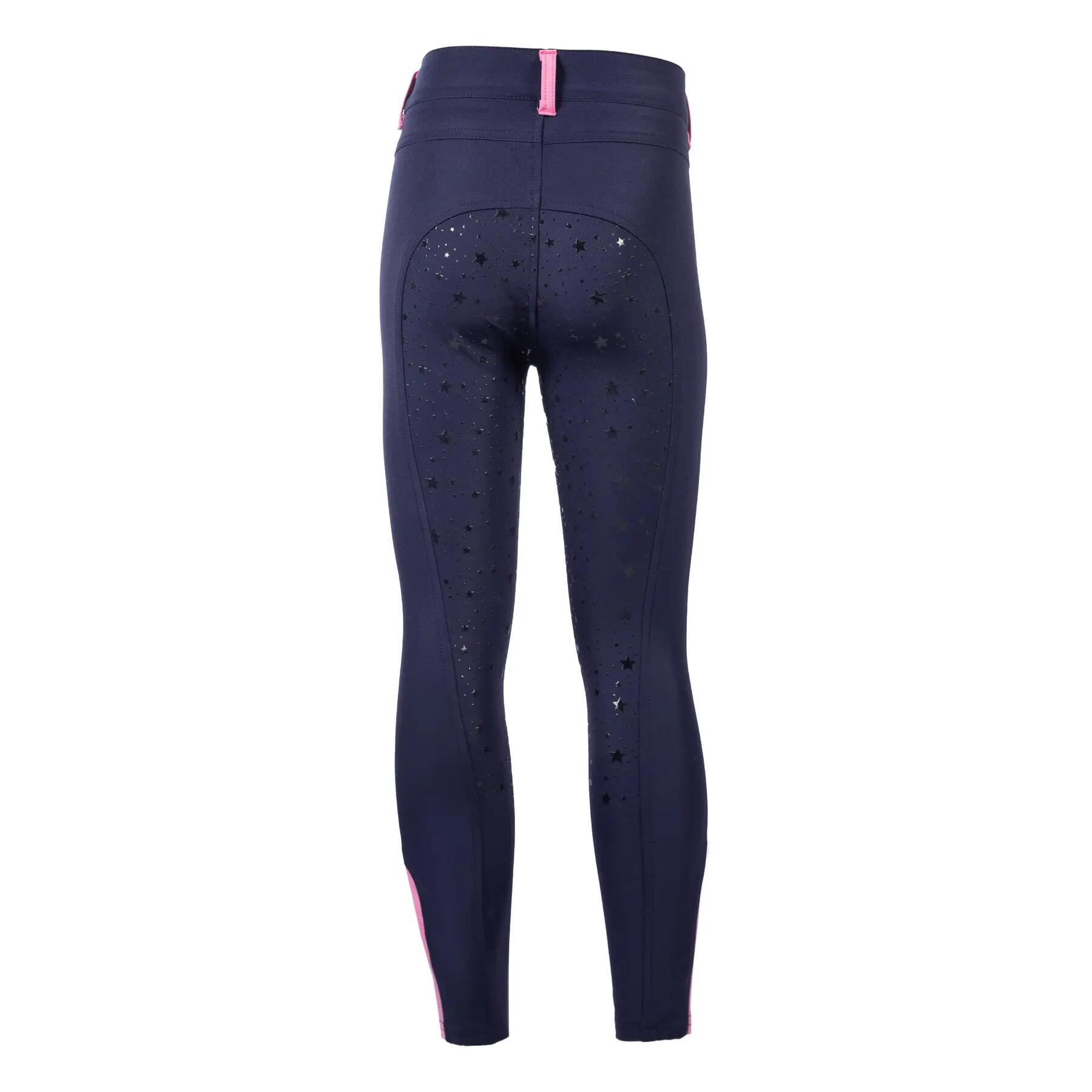 Legging équitation full grip fille HKM Kids Pony Dream II 2/4