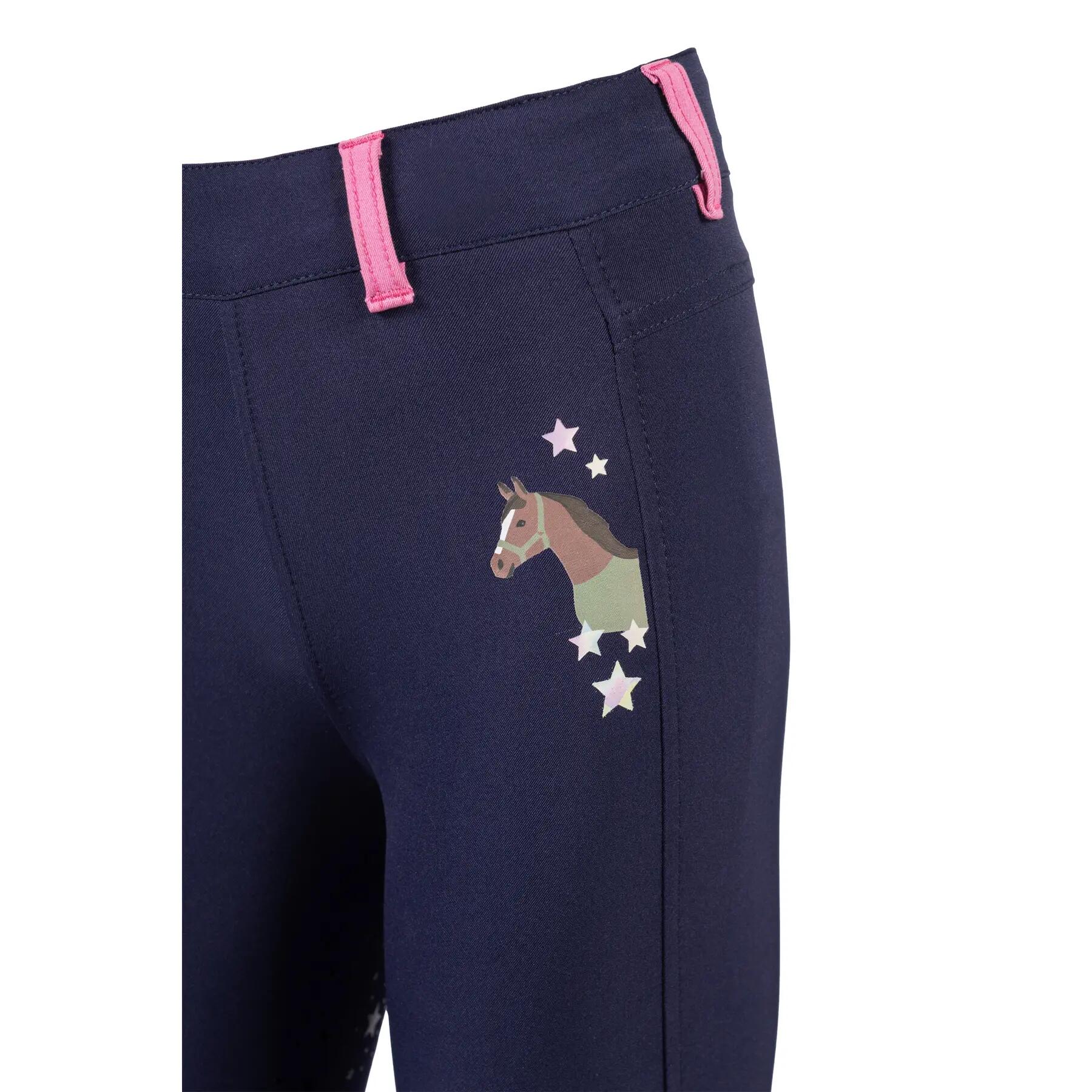 Legging équitation full grip fille HKM Kids Pony Dream II 4/4