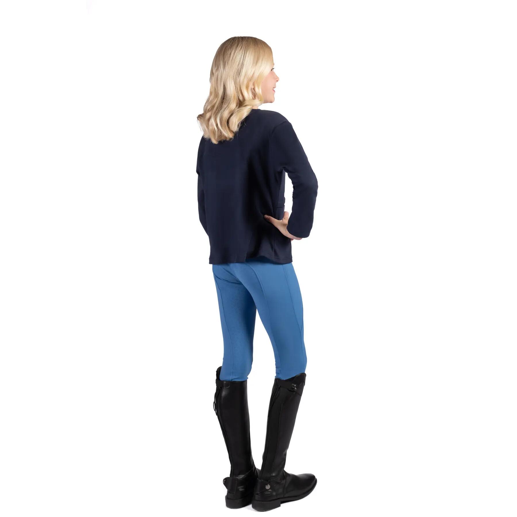 Legging équitation full grip fille HKM Kids Mia 4/4