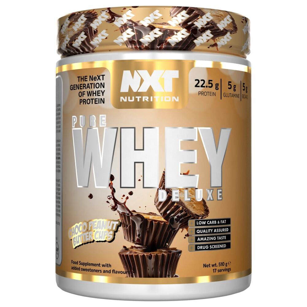 NXT Nutrition Pure Whey Deluxe 510g brilliantly biscuity