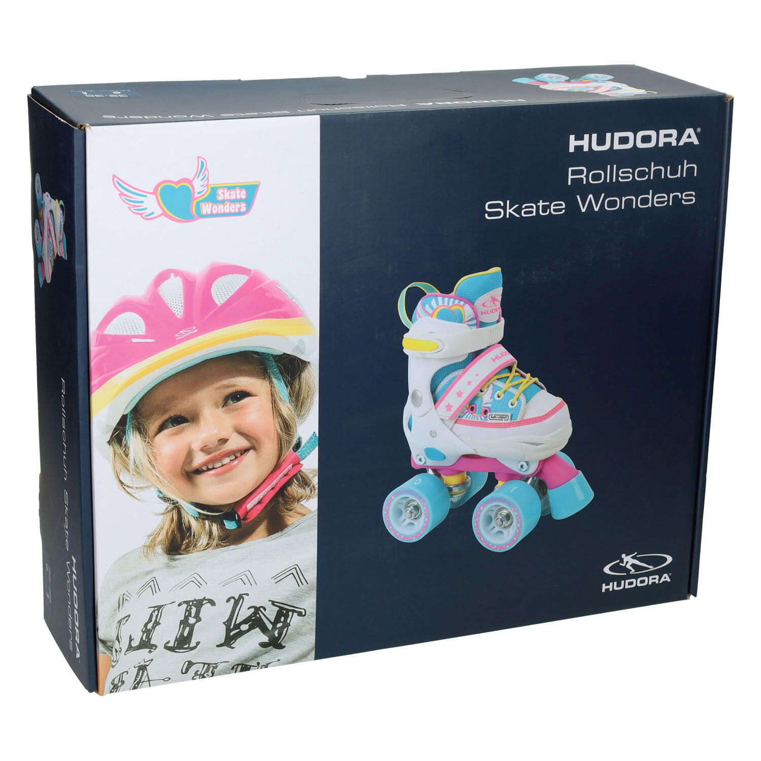 HUDORA Verstelbare Rolschaatsen Skate Wonders, mt 32-35 3/7