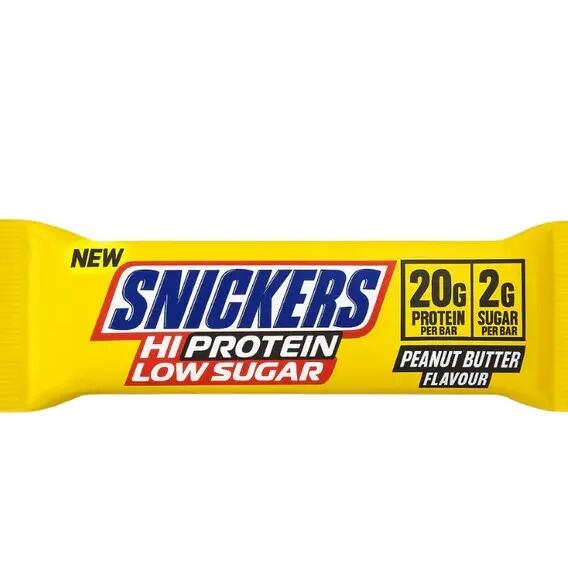 Snickers Hi-Protein Low Sugar Bar Peanut Butter 57g x12