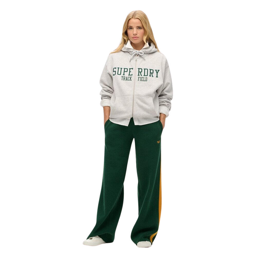 Calças de jogging retas para mulher Superdry Essential Logo 2/6