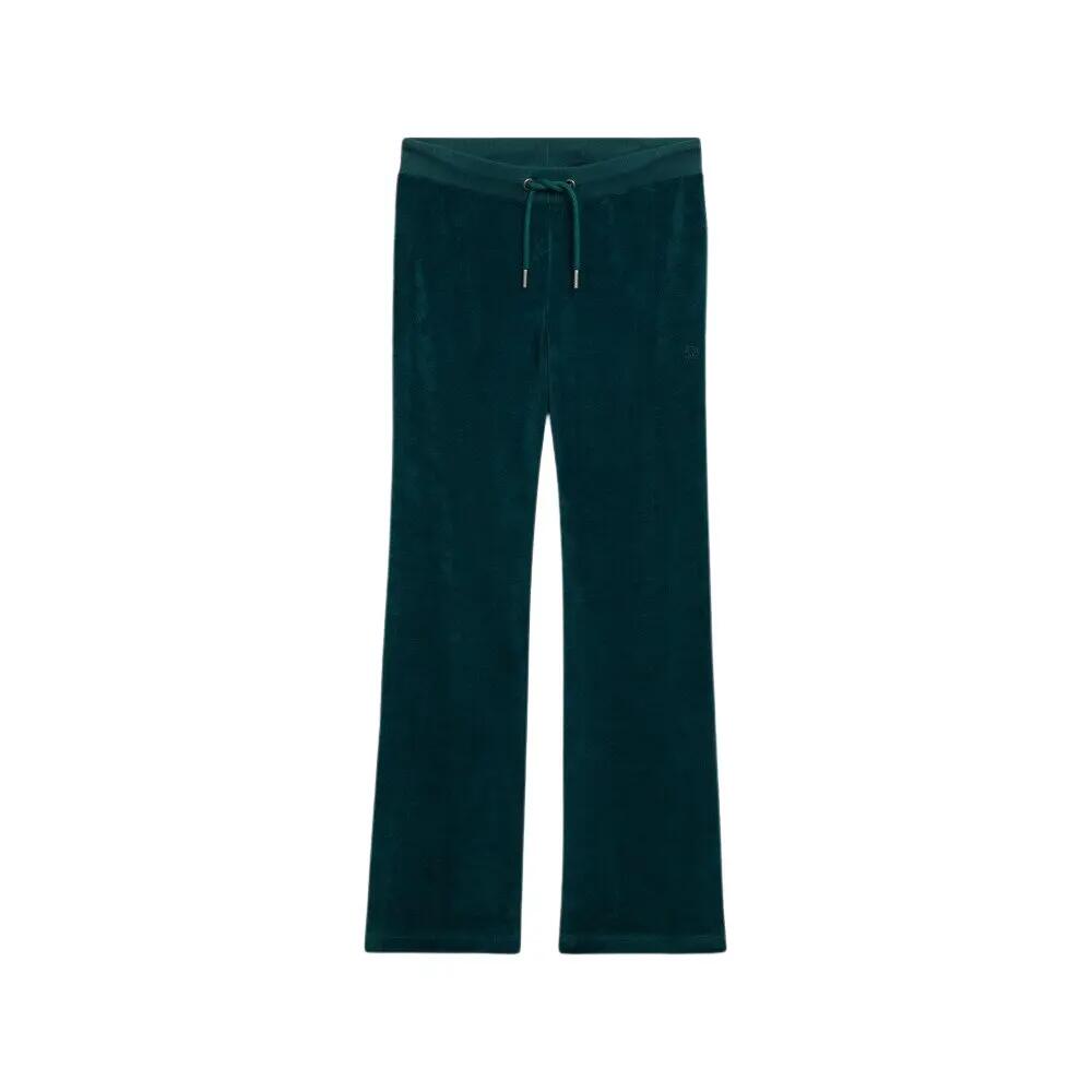 Wide velvet women's joggers Superdry