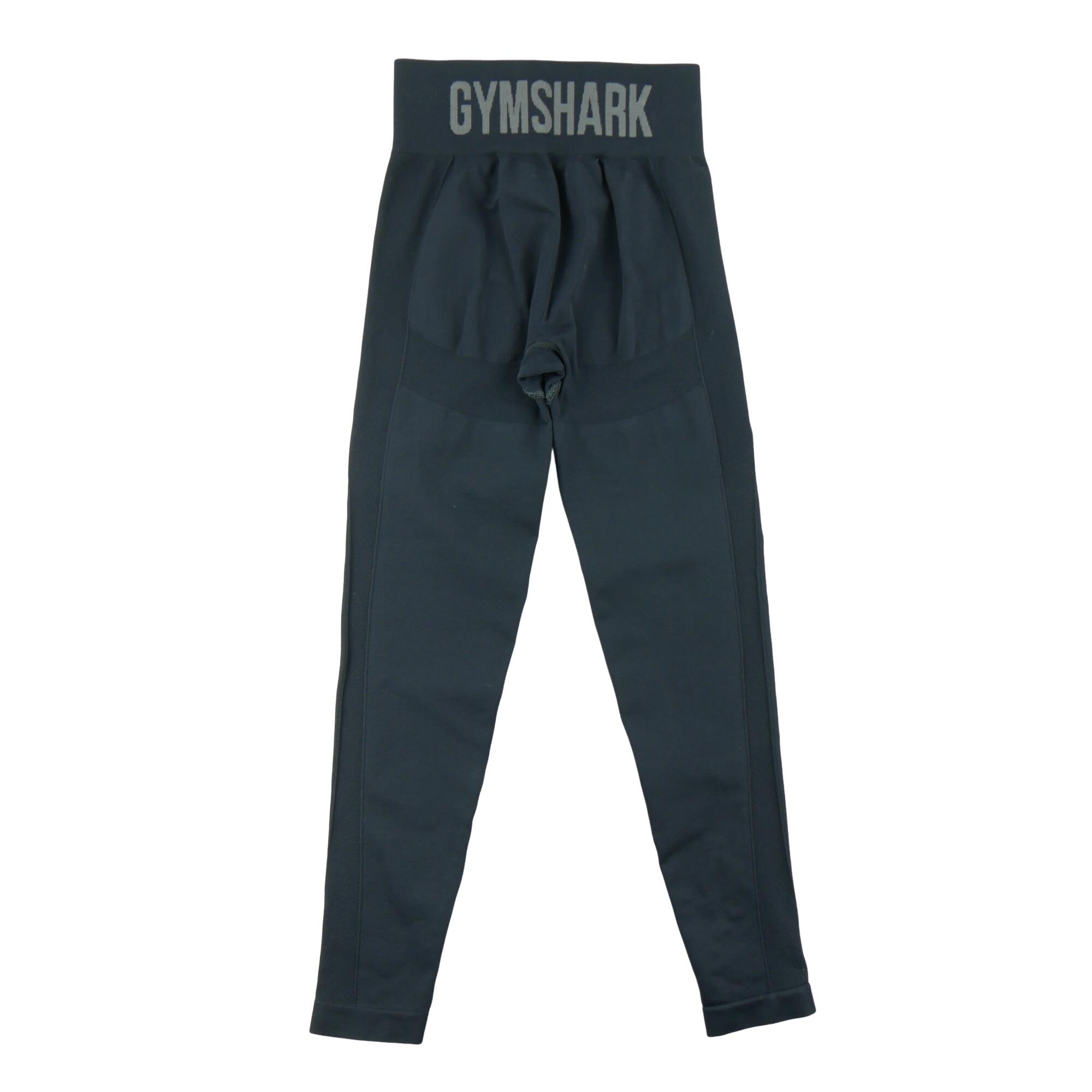 Second life - Legginsy damskie Flex High Gymshark czarne - Jak nowy 3/6