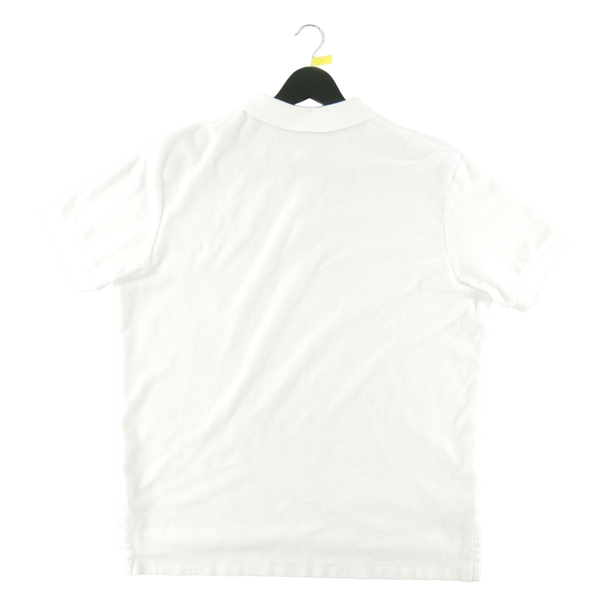 Seconde vie - Polo manches courtes Homme  Blanc - Bon état 2/7