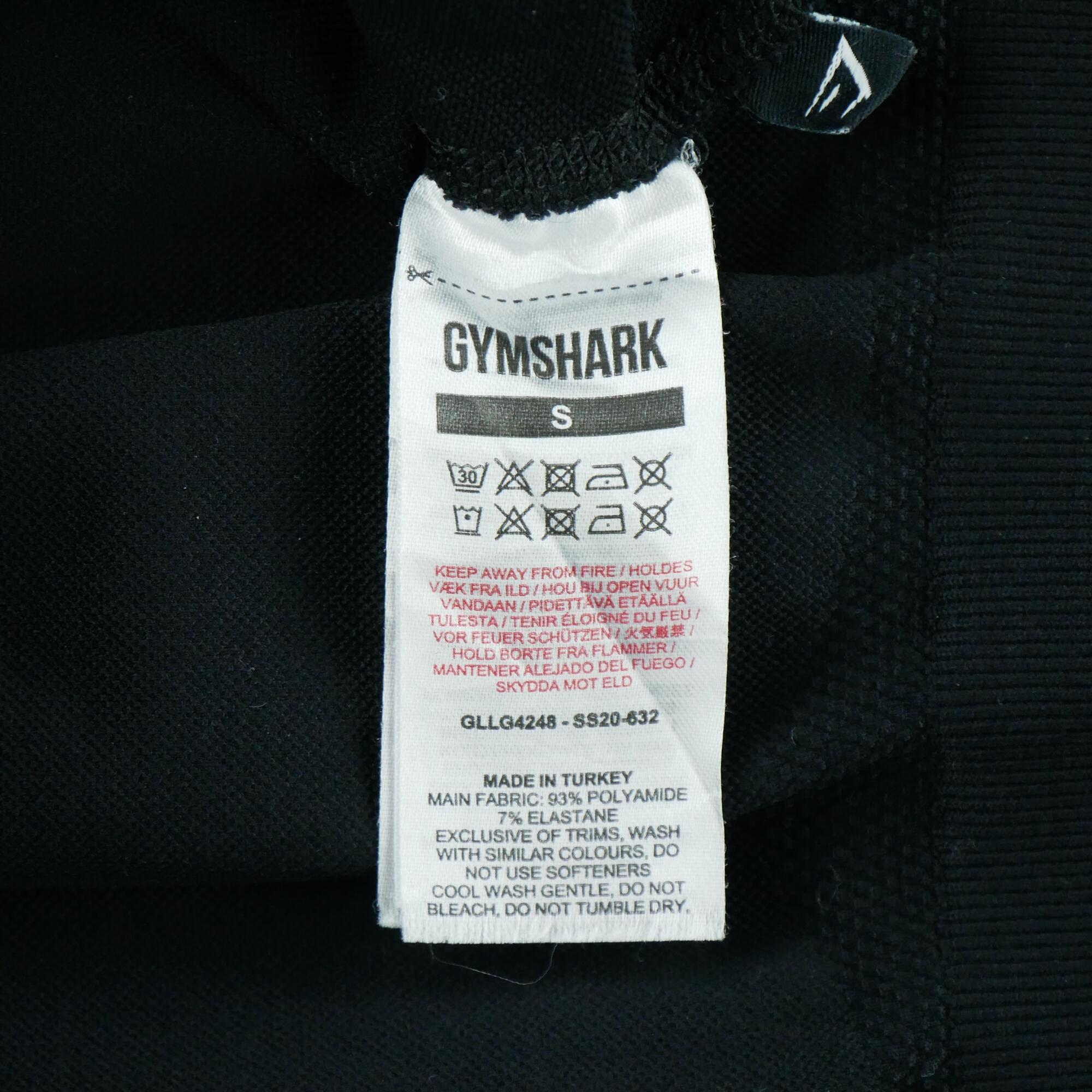 Second life - Legginsy damskie Flex High Gymshark czarne - Jak nowy 6/6