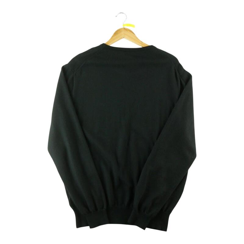 Second life - Pulover bărbați Polo Ralph Lauren cu guler rotund negru - Bun