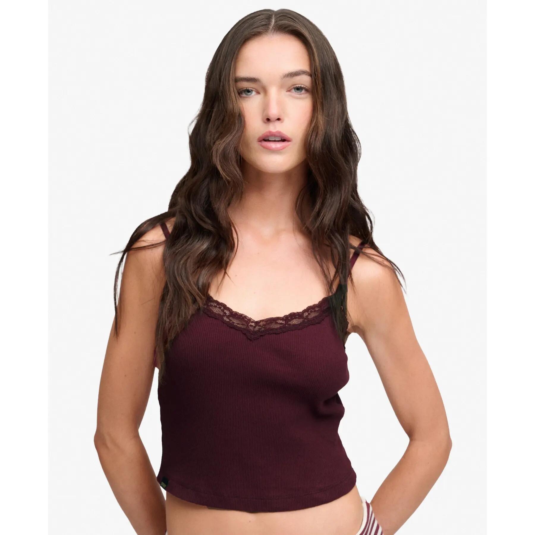 Spitzentop, Damen Superdry Essential 2/7