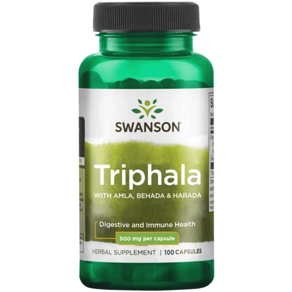 Swanson Triphala 500 100 Caps
