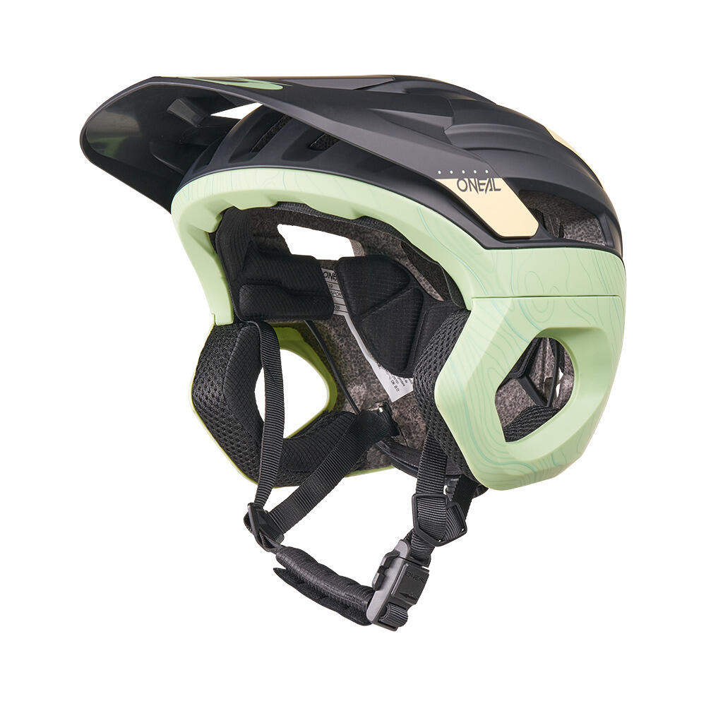 MTB- Fahrradhelm TRAPPER EVO, mint 3/4