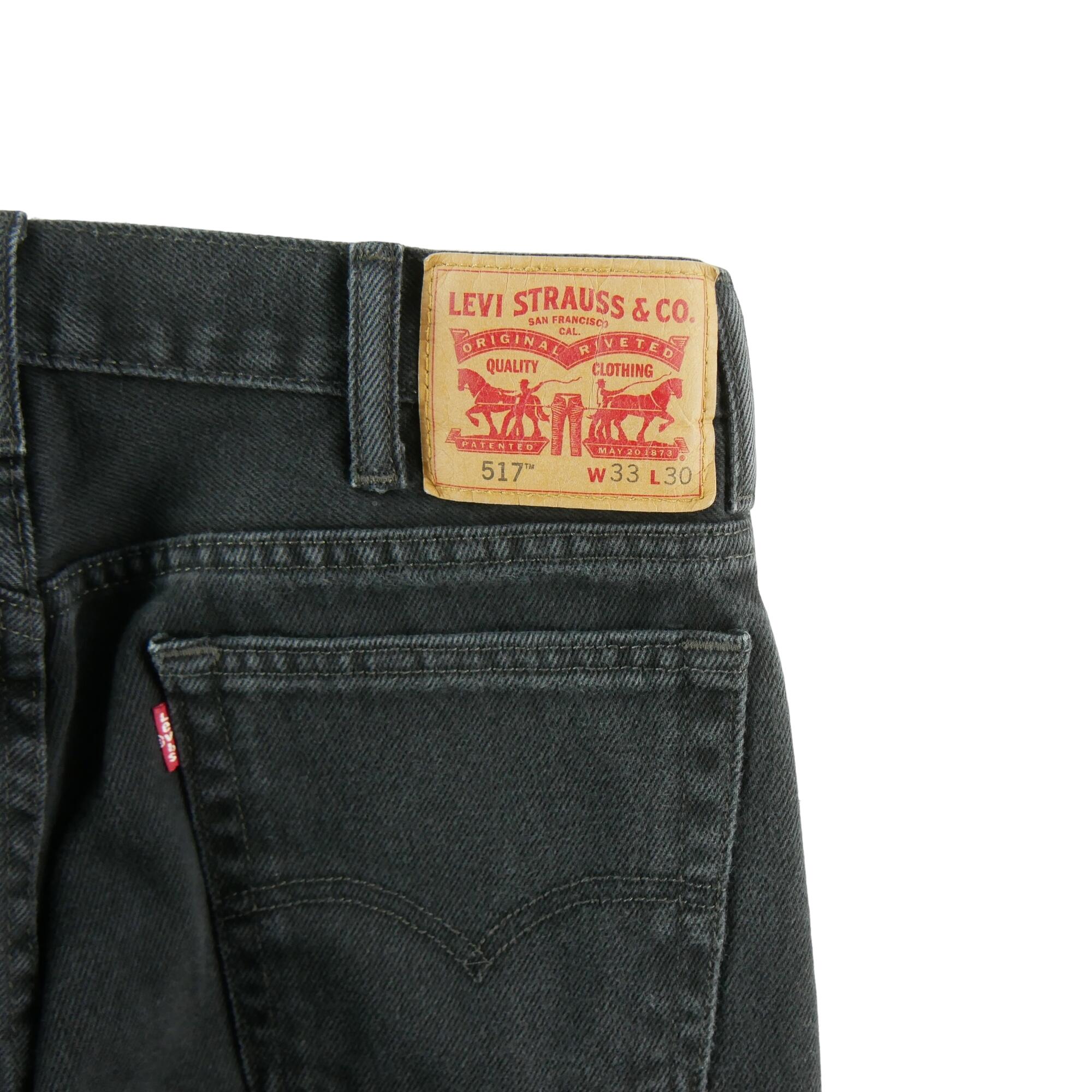 Second life - Levi Strauss jeansy męskie 517 Bootcut - Jak nowy 7/7