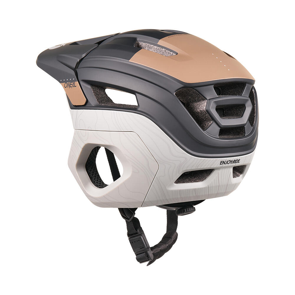 MTB- Fahrradhelm TRAPPER EVO, braun 2/5