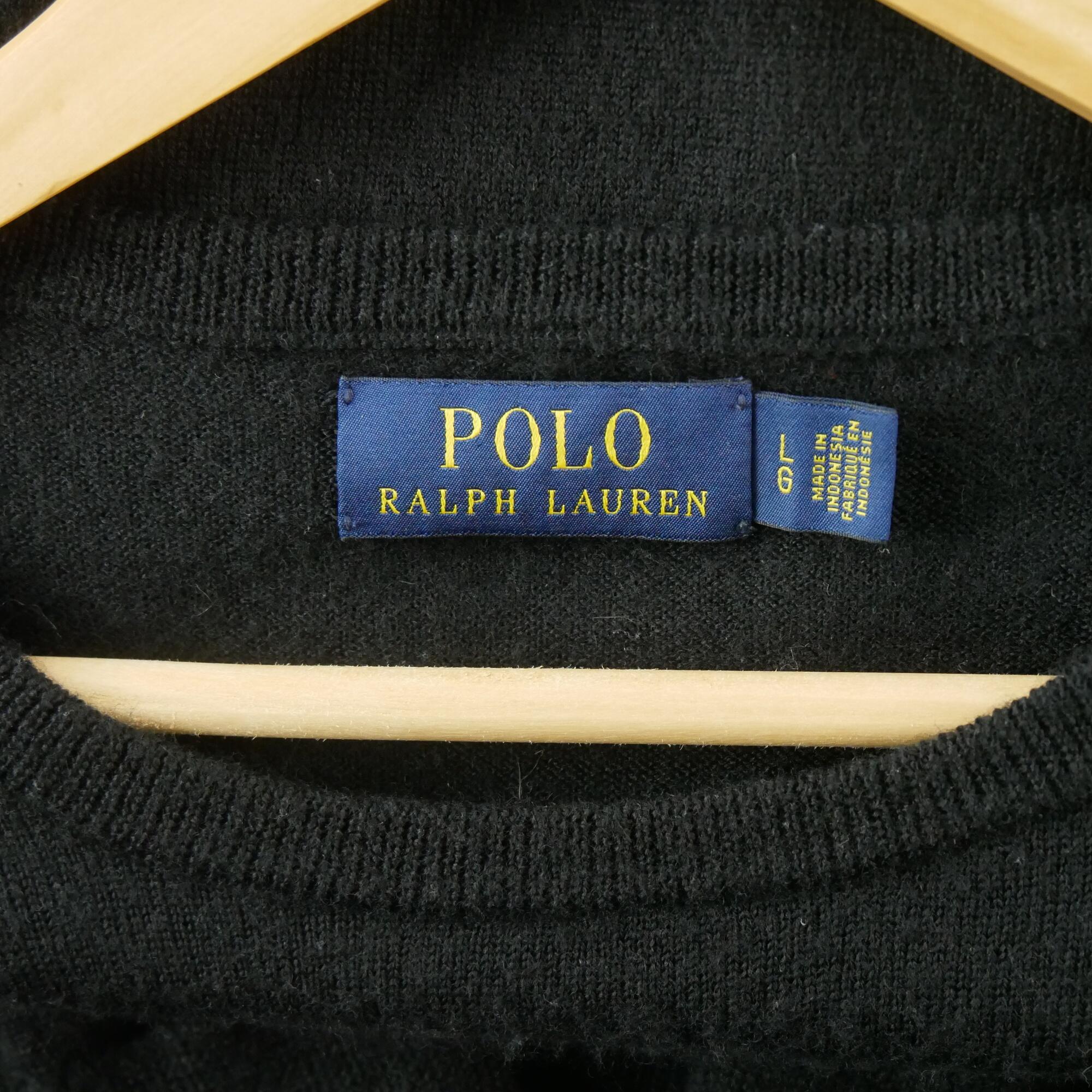 Segunda Vida - Jersey hombre cuello redondo Polo Ralph Lauren - Bueno 6/6