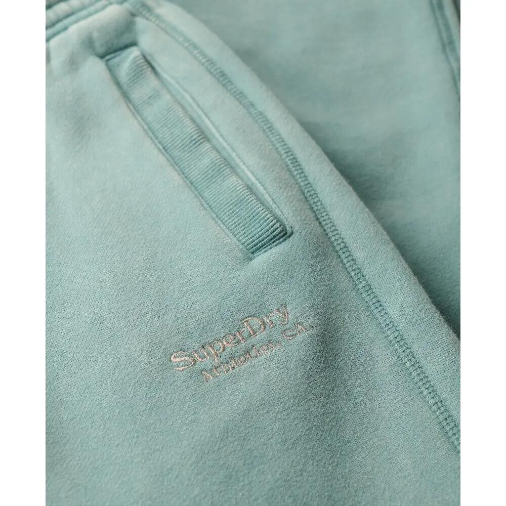 Calças de jogging com punhos femininas Superdry Essential Logo 5/5