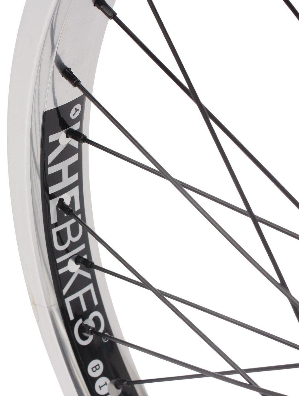 Roue arrière BMX KHE PRISM 20 pouces argent 3/6