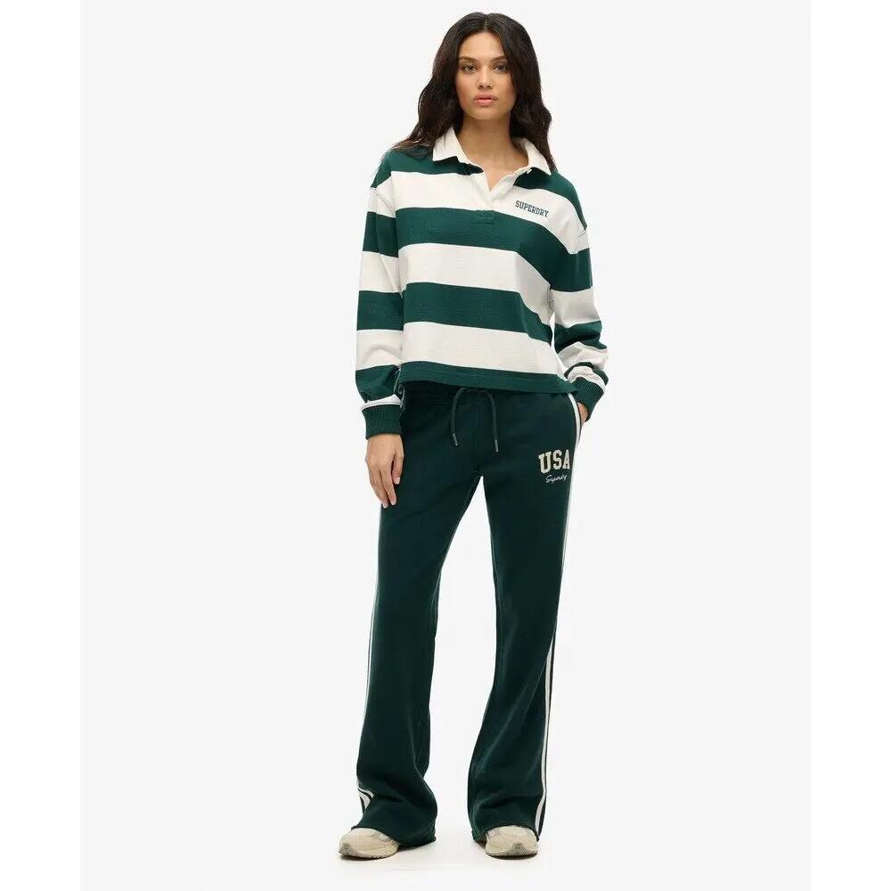 Calças de jogging para mulher Superdry Ath Ess Stripe Flare 3/7