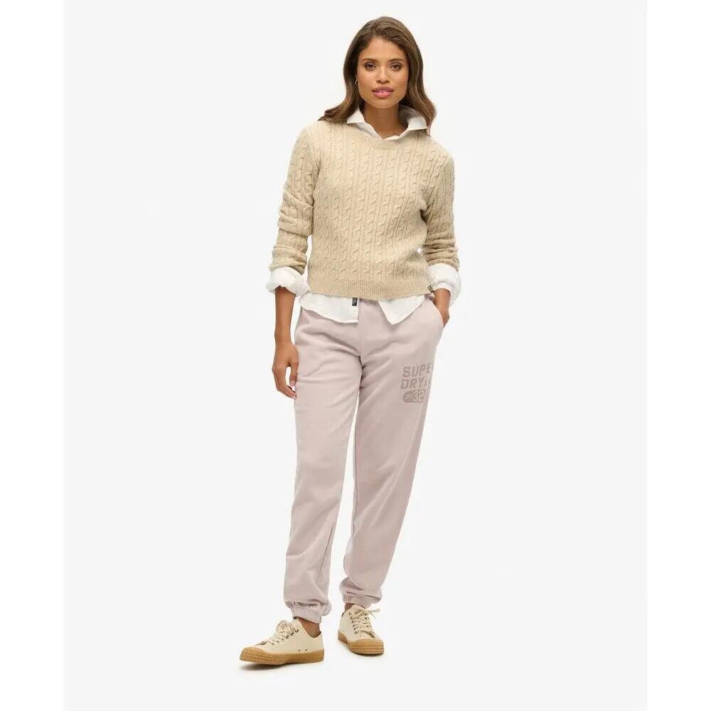 Joggingbroek dames met patroon Superdry Vintage Athletic Essentials 2/7