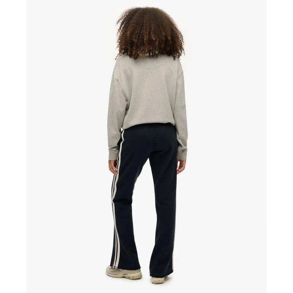 Calças de fato de treino flare riscas mulher Superdry Athletic 5/7