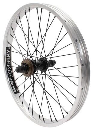 BMX achterwiel KHE PRISM 20 inch zilver