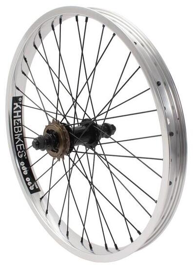 BMX achterwiel KHE PRISM 20 inch zilver