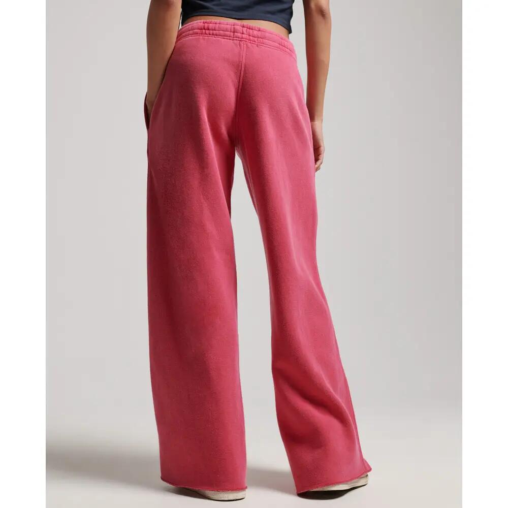 Pantaloni da jogging dritti sbiaditi donna Superdry 2/5