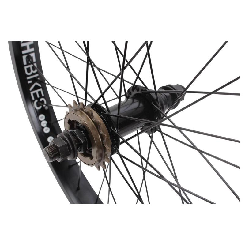 Roată spate BMX KHE PRISM 20 inch neagră