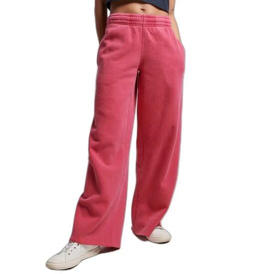 Pantalon de jogging droit délavé femme Superdry
