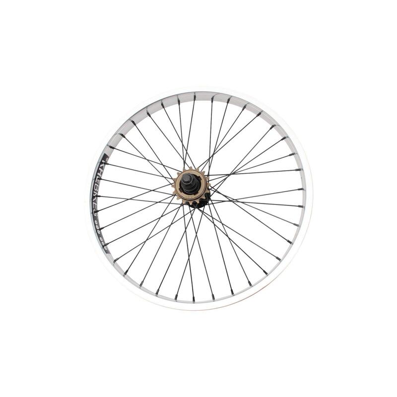 Roată spate BMX KHE PRISM 20 inch argintie
