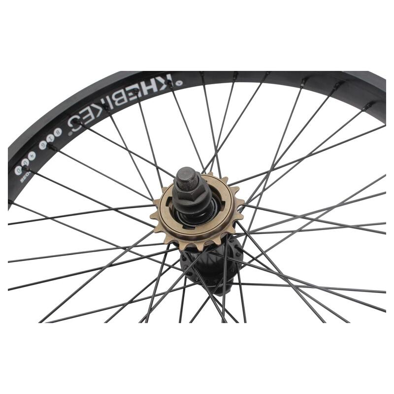 Roată spate BMX KHE PRISM 20 inch neagră