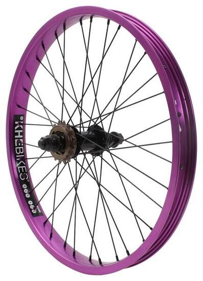 BMX achterwiel KHE PRISM 20 inch paars