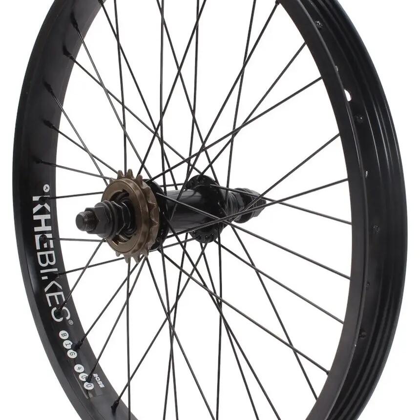BMX rear wheel KHE PRISM 20 inch black