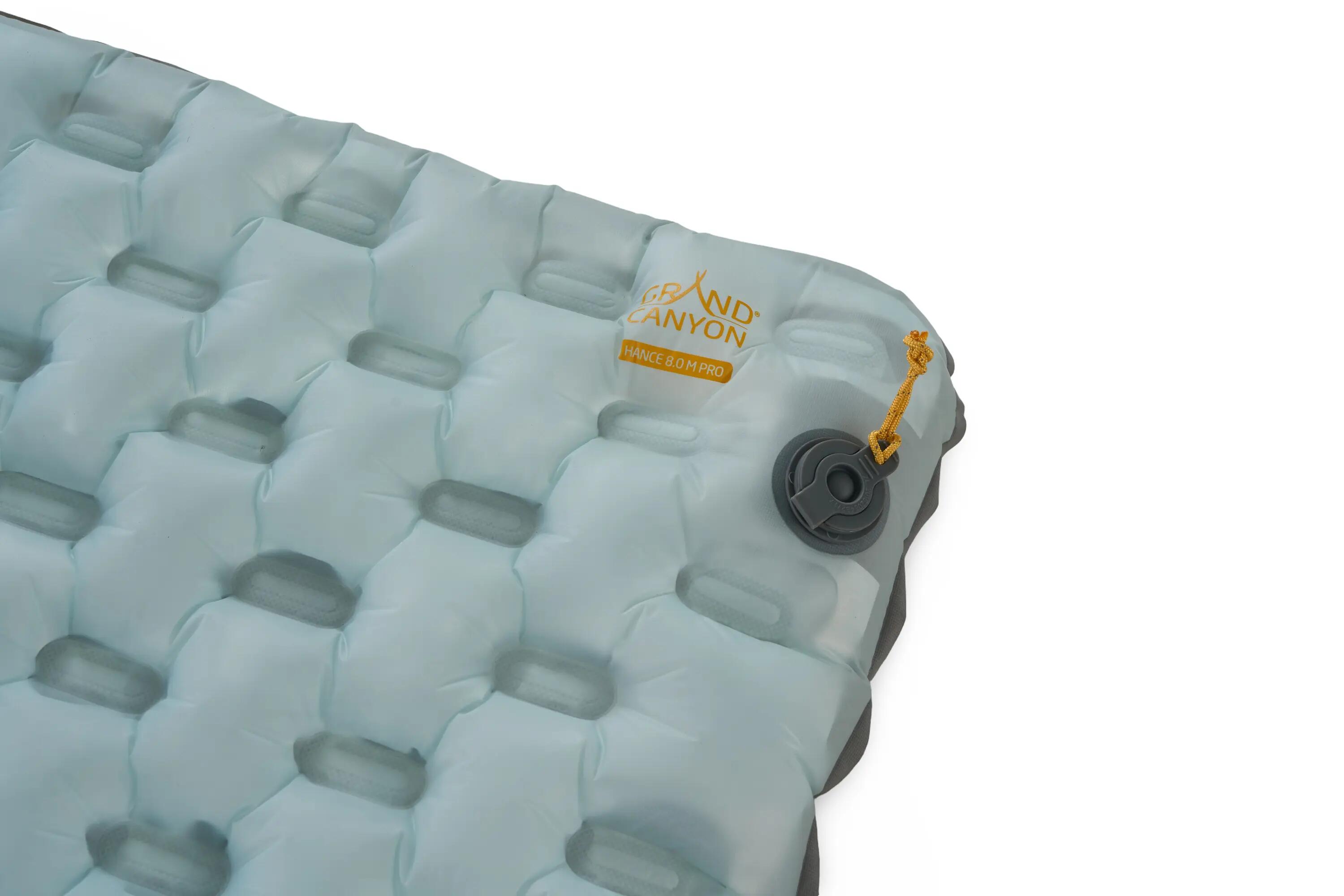 Matras - Trekking - Unisex - HANCE 8.0 M PRO - Lichtgewicht, Geïsoleerd - Grijs. 2/7