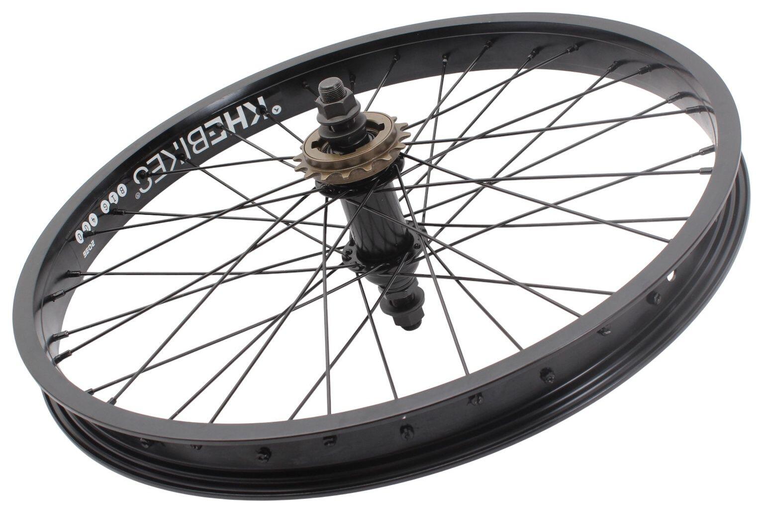 Roue arrière BMX KHE PRISM 20 pouces noire 6/7