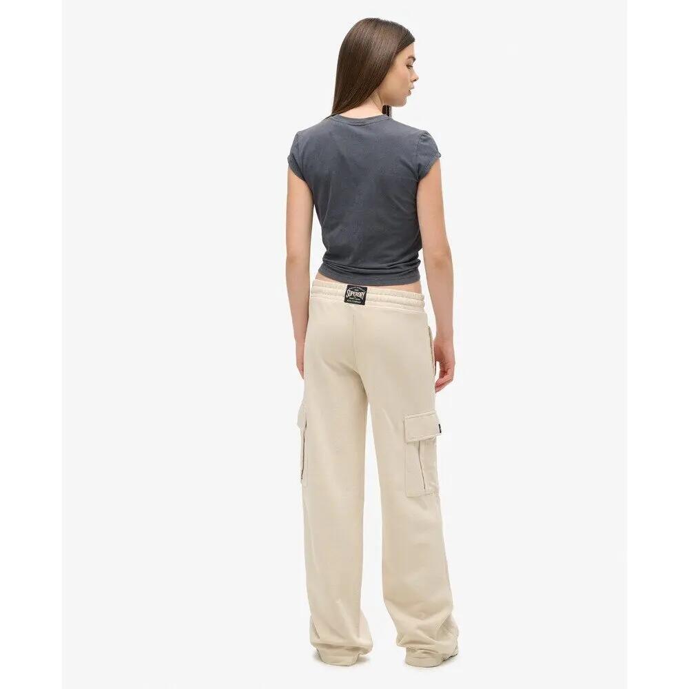 Pantalon de jogging large à poche cargo femme Superdry Vintage Athletic Essentia 3/6