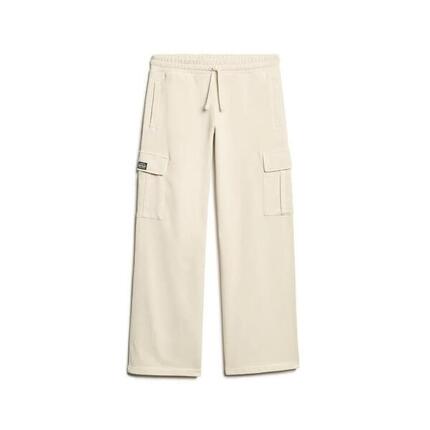 Szerokie damskie spodnie dresowe z kieszenią cargo Superdry Vintage Athletic Ess
