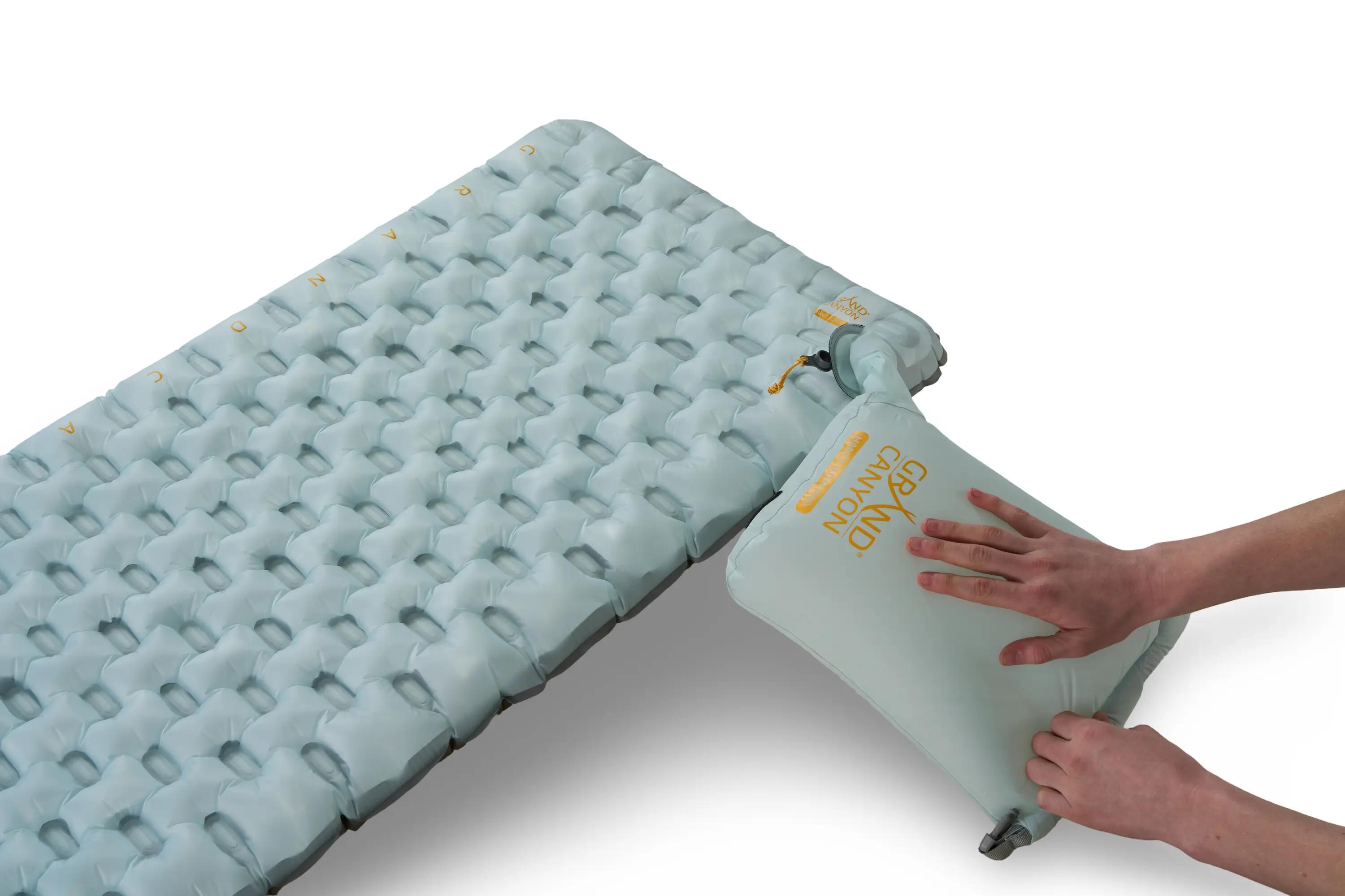 Matras - Trekking - Unisex - HANCE 8.0 M PRO - Lichtgewicht, Geïsoleerd - Grijs. 4/7