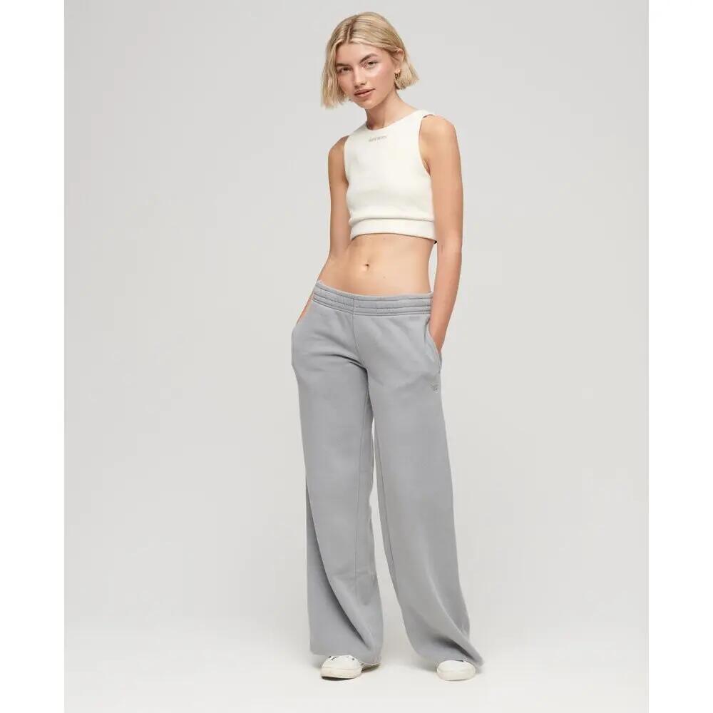 Calças de fato de treino desgastadas feminino Superdry 3/6