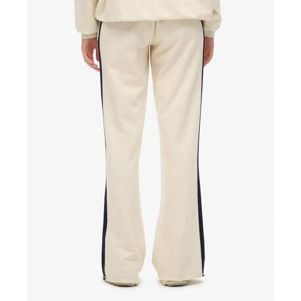 Gestreifte Damen-Flared-Jogginghose Superdry Athletic 6/7