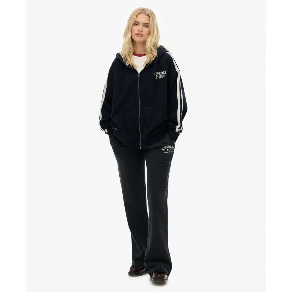 Pantaloni da jogging a zampa d'elefante ricamati per donna Superdry Athletic 2/7