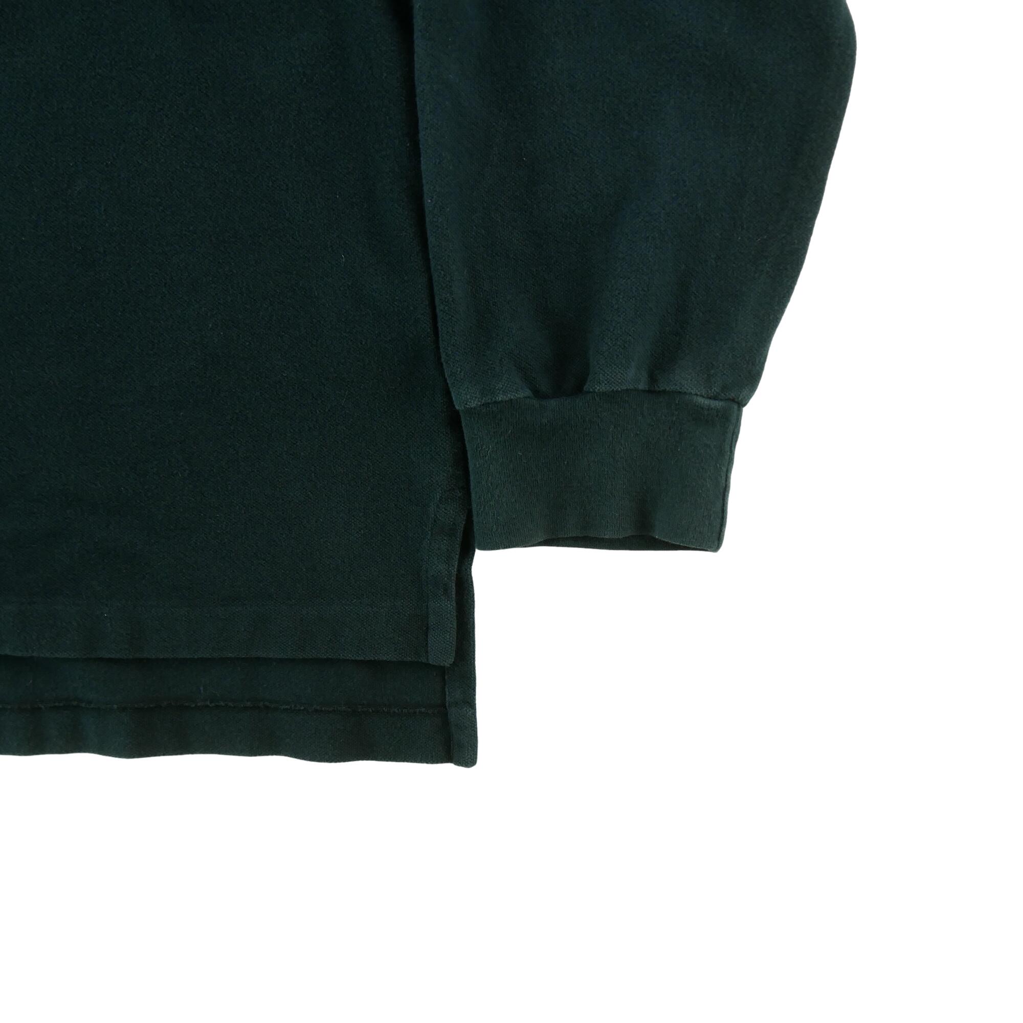 Seconde vie - Polo manches longues Homme  Noir - Bon état 3/6